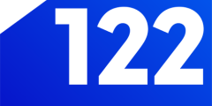 The frequency of Canale 122 channel on all satellites